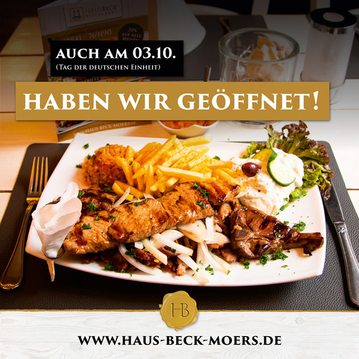 Tag der Deutschen Einheit Öffnungszeiten